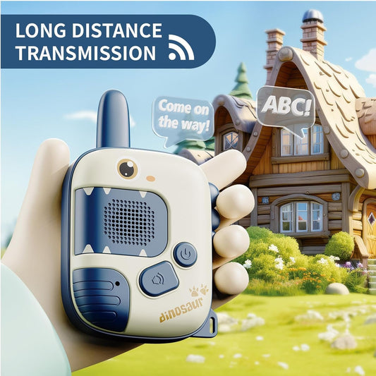 Dino walkie talkie set voor kinderen 2