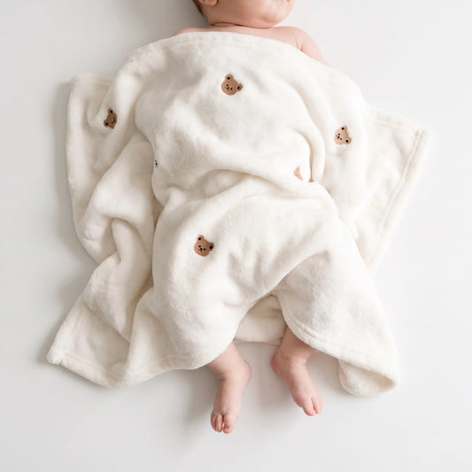 Baby Beer Deken – Zachte Fleece Deken Voor Pasgeborenen