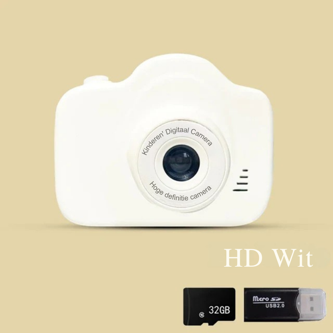 Kinder HD Digitale Camera – Kindercamera Met Micro SD-Kaart