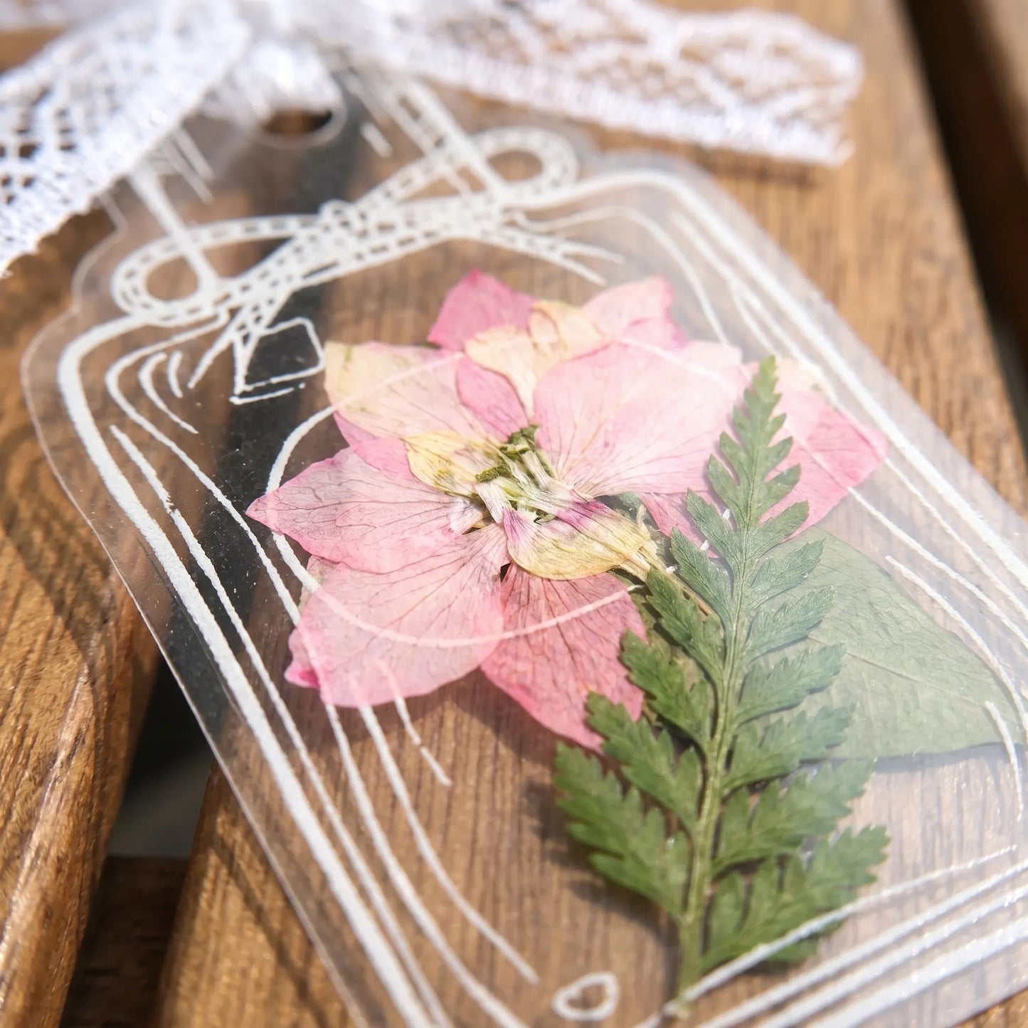 Gedroogde Bloemen Boekenleggers - DIY Boekenlegger Maakset Voor Kinderen