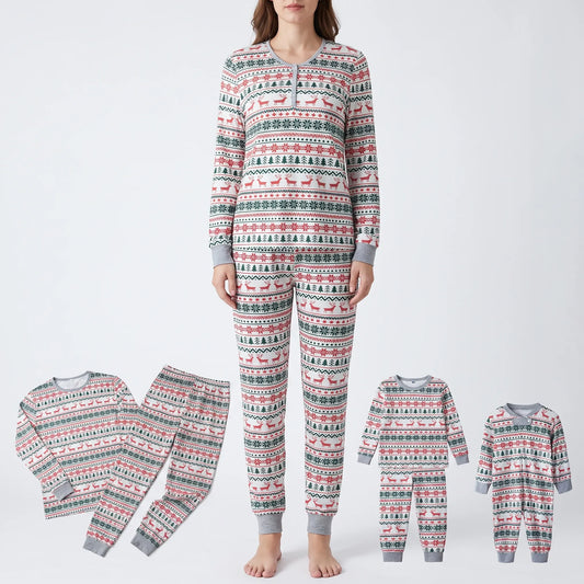 Kerstpyjama Gezin | Bijpassende Kerstpyjama voor het Hele Gezin | Heren Dames en Kinderen