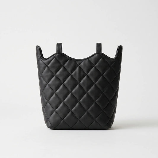 Mini Baby Bag - Small Quilted Bag with Zipper