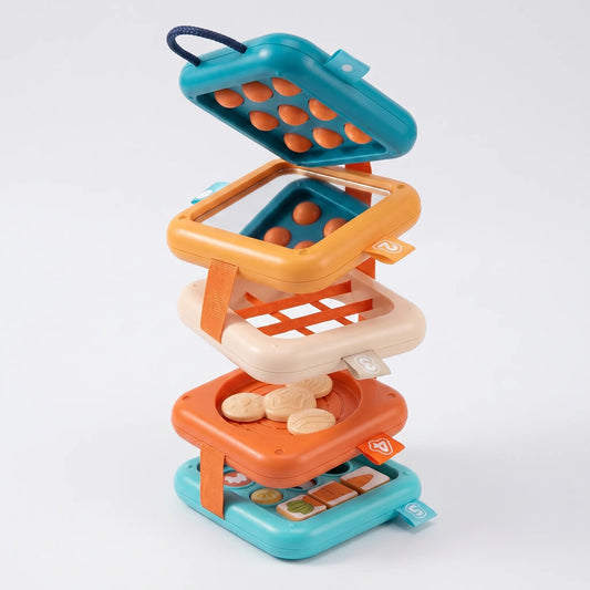 Montessori Activiteitskubus - Busy Cube Speelgoed voor Peuters