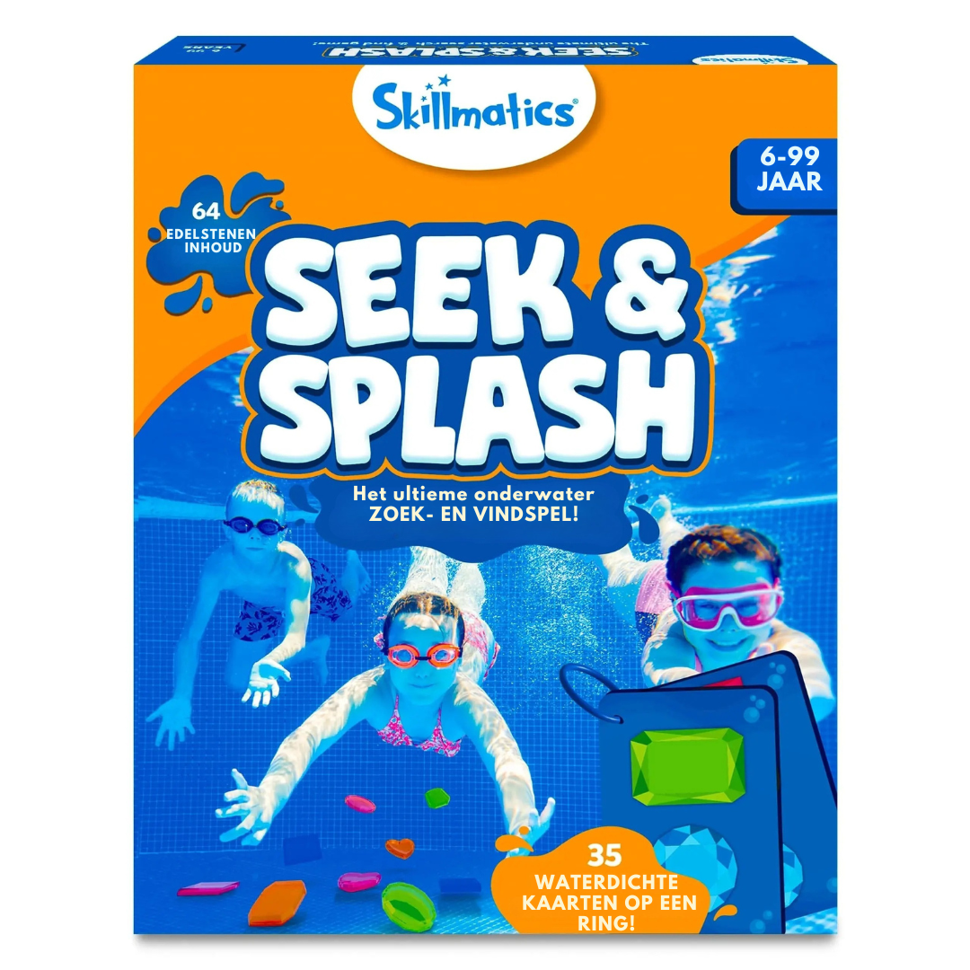 Zoek en Spetter Spel - Duik- en Zoekspel voor Kinderen in het Zwembad