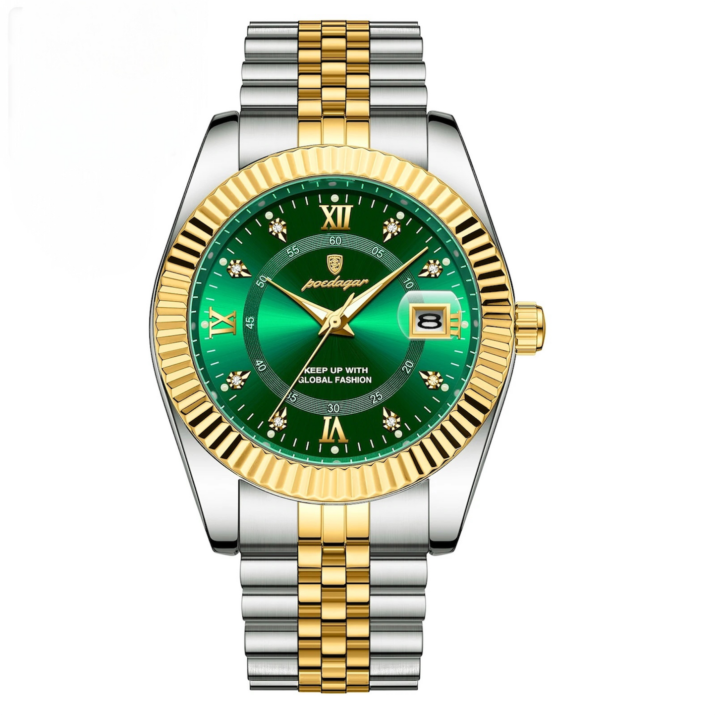 POEDAGAR Orologio Uomo Sport Luxury – Quarzo, Luminosa, Impermeabile