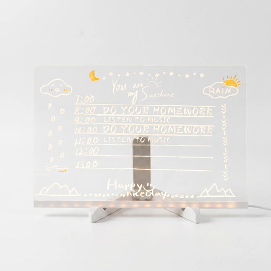 Tekentablet Kinderen | LED Tekenbord Zonder Scherm | Creatief Speelgoed