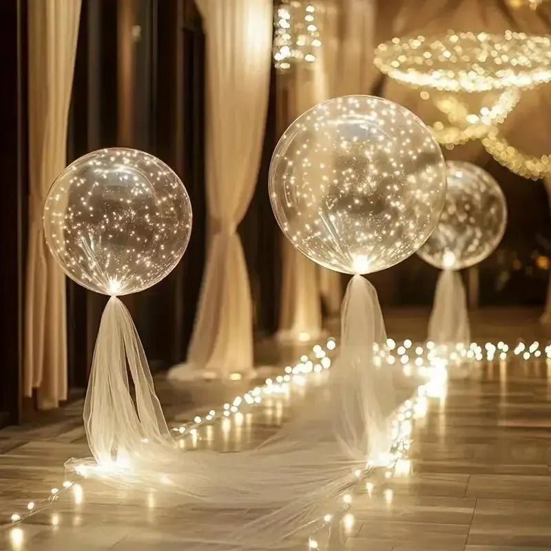 LED Bobo Ballonnen - Lichtgevende Sprookjeslicht Ballonnen