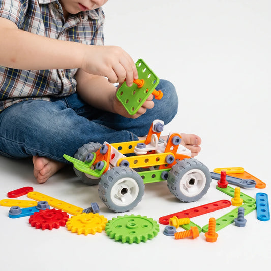 Bauspielzeug für Kinder – 10-in-1 Konstruktionsspielset