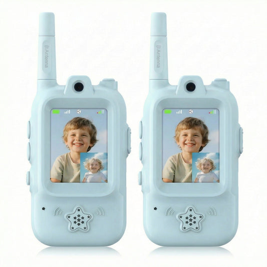 Walkie talkie voor kinderen met camera en kleurenscherm 2