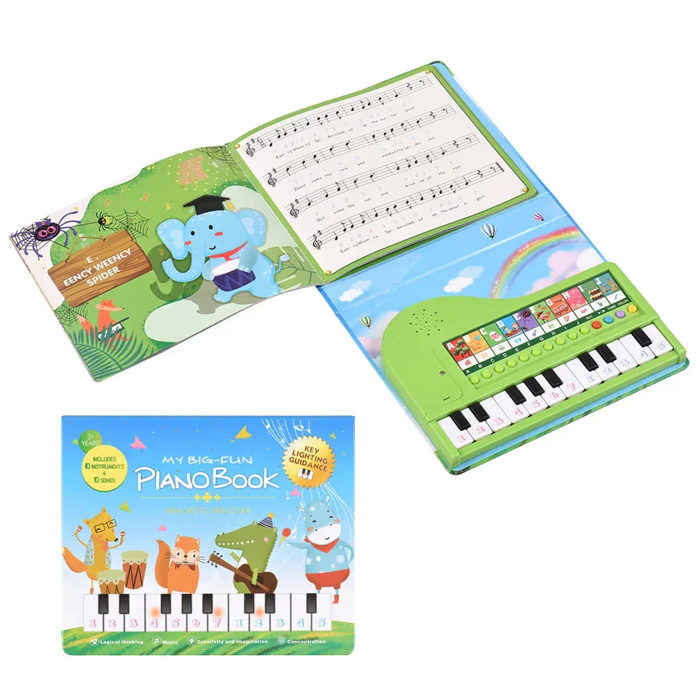 Piano Activiteitenboek – Muzikaal Pianoboek Voor Kinderen