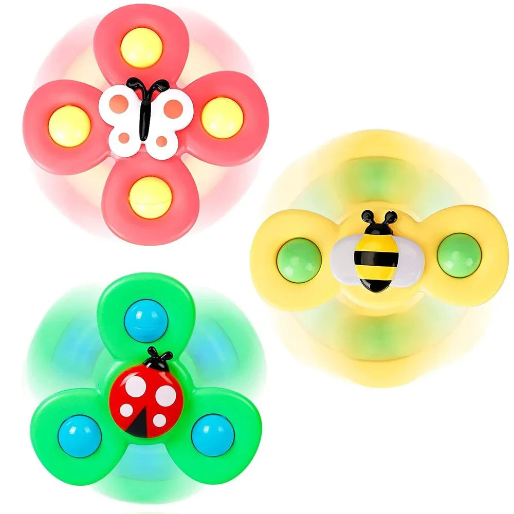 Baby Zintuiglijke Spinners – Zuignap Fidget Spinner Speelgoed