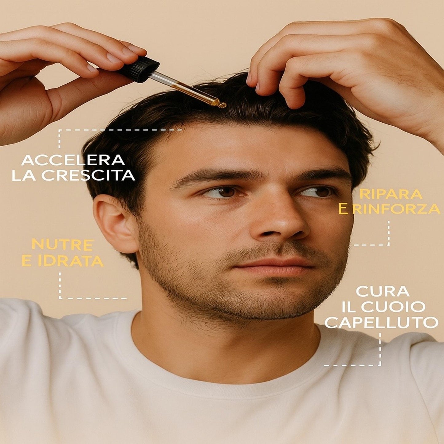 Essenza™ – Olio naturale per la ricrescita dei capelli (by EELHOE)
