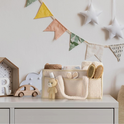Baby Luier Caddy Organizer – Pluche Opbergcaddy Voor De Babykamer