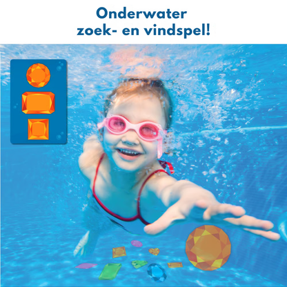 Zoek en Spetter Spel - Duik- en Zoekspel voor Kinderen in het Zwembad