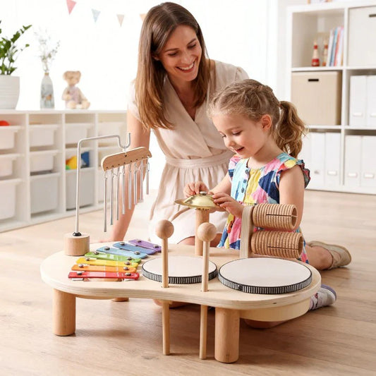 Muziekinstrumentenset – Houten Muziekspeelgoed Voor Kinderen