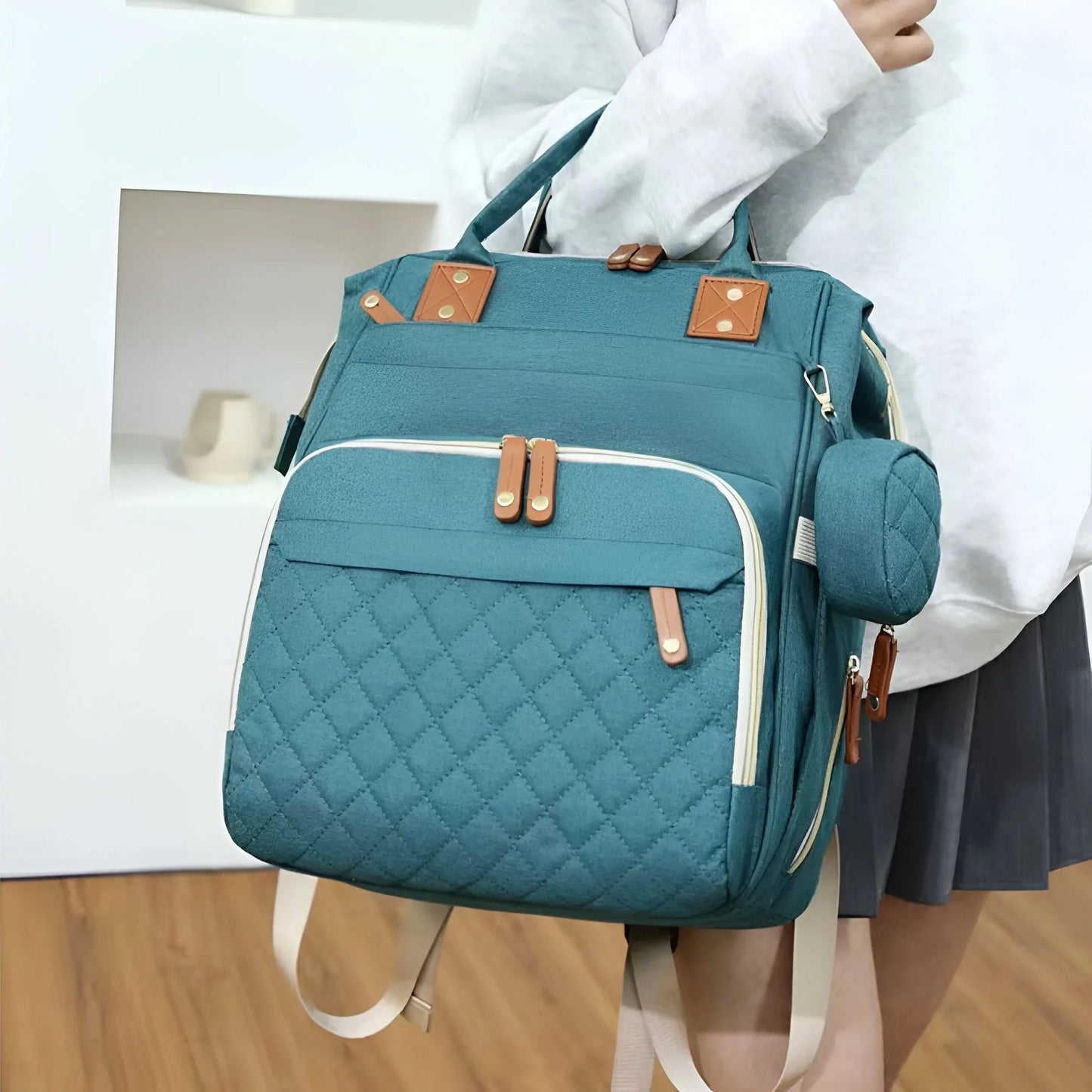 2-in-1 babyverzorgingsrugzak-MiniBea
