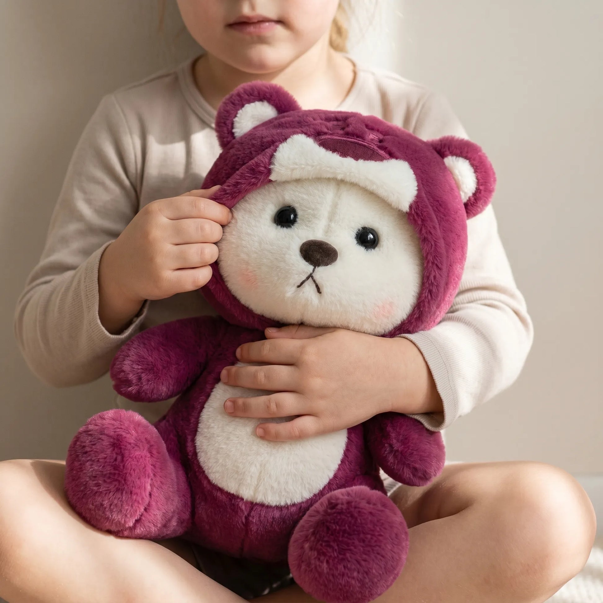 2-in-1 Teddybeerknuffel - Transformeerbaar Knuffeldier Speelgoed