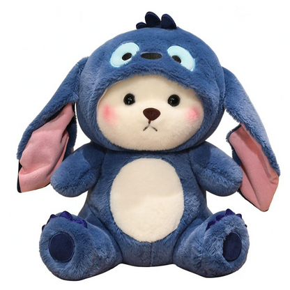 2-in-1 Teddybeerknuffel - Transformeerbaar Knuffeldier Speelgoed