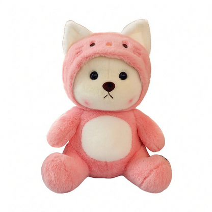 2-in-1 Teddybeerknuffel - Transformeerbaar Knuffeldier Speelgoed