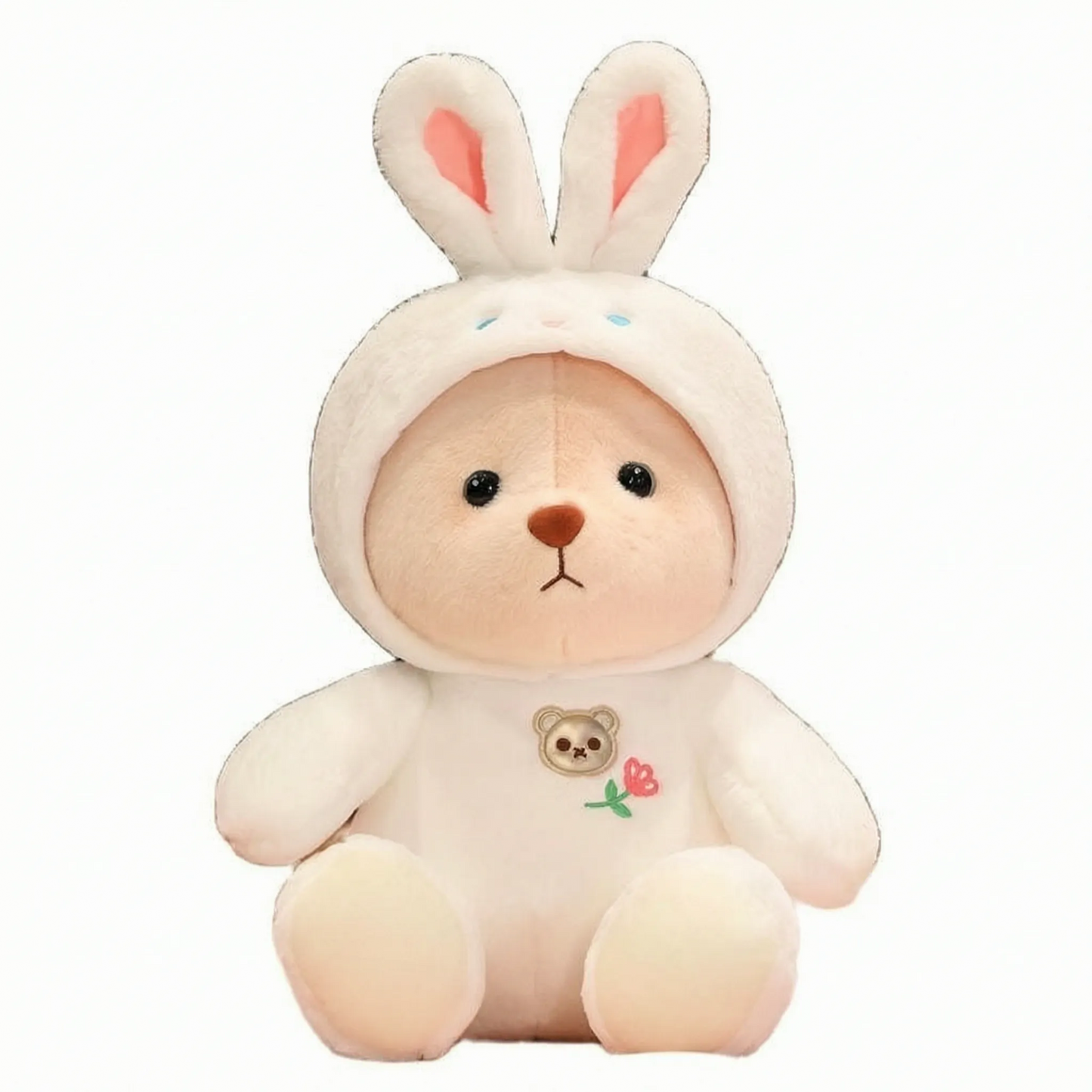 2-in-1 Teddybeerknuffel - Transformeerbaar Knuffeldier Speelgoed