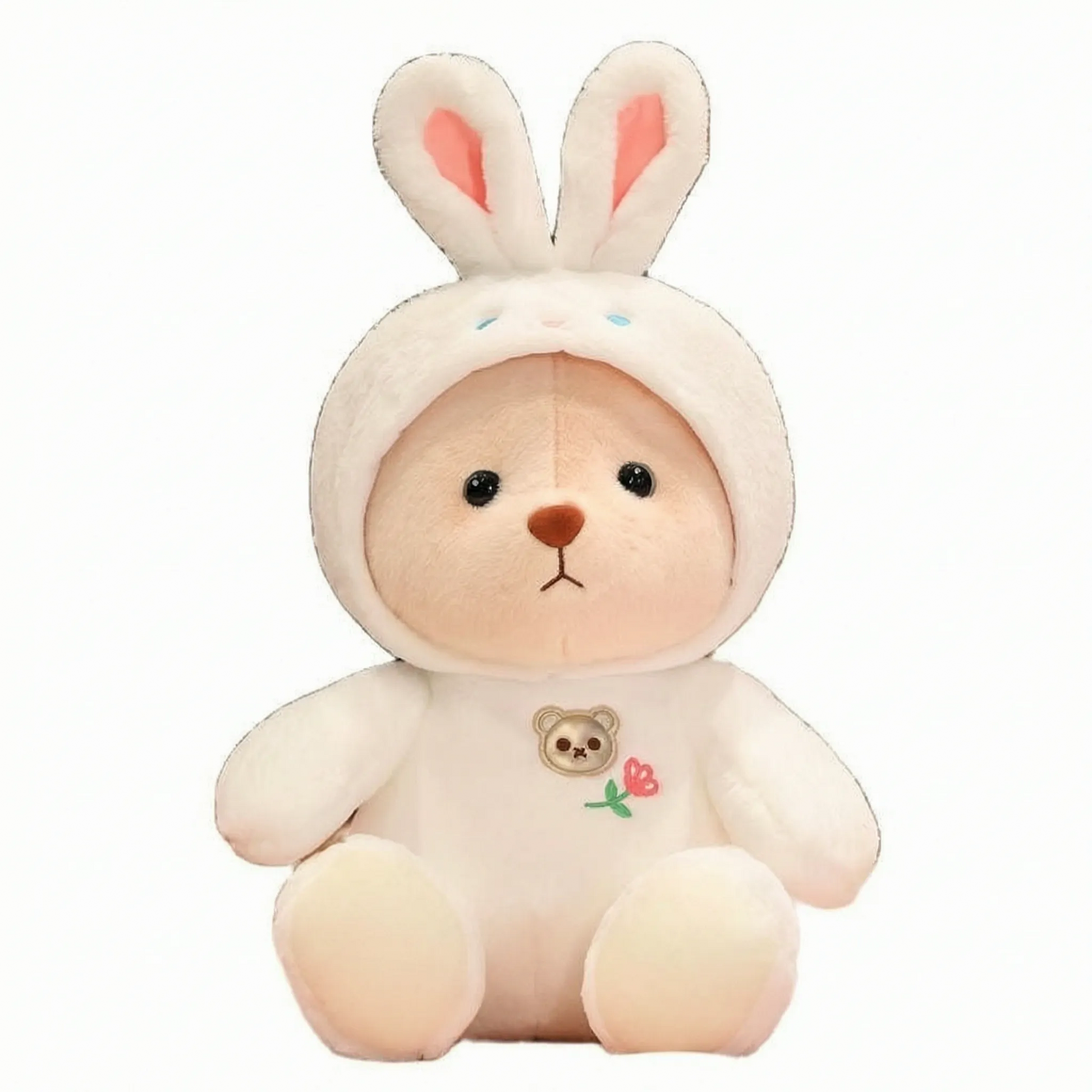 2-in-1 Teddybeerknuffel - Transformeerbaar Knuffeldier Speelgoed
