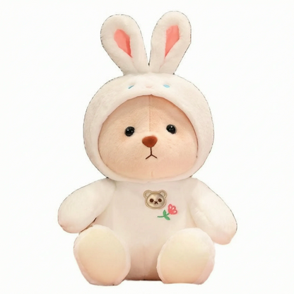 2-in-1 Teddybeerknuffel - Transformeerbaar Knuffeldier Speelgoed