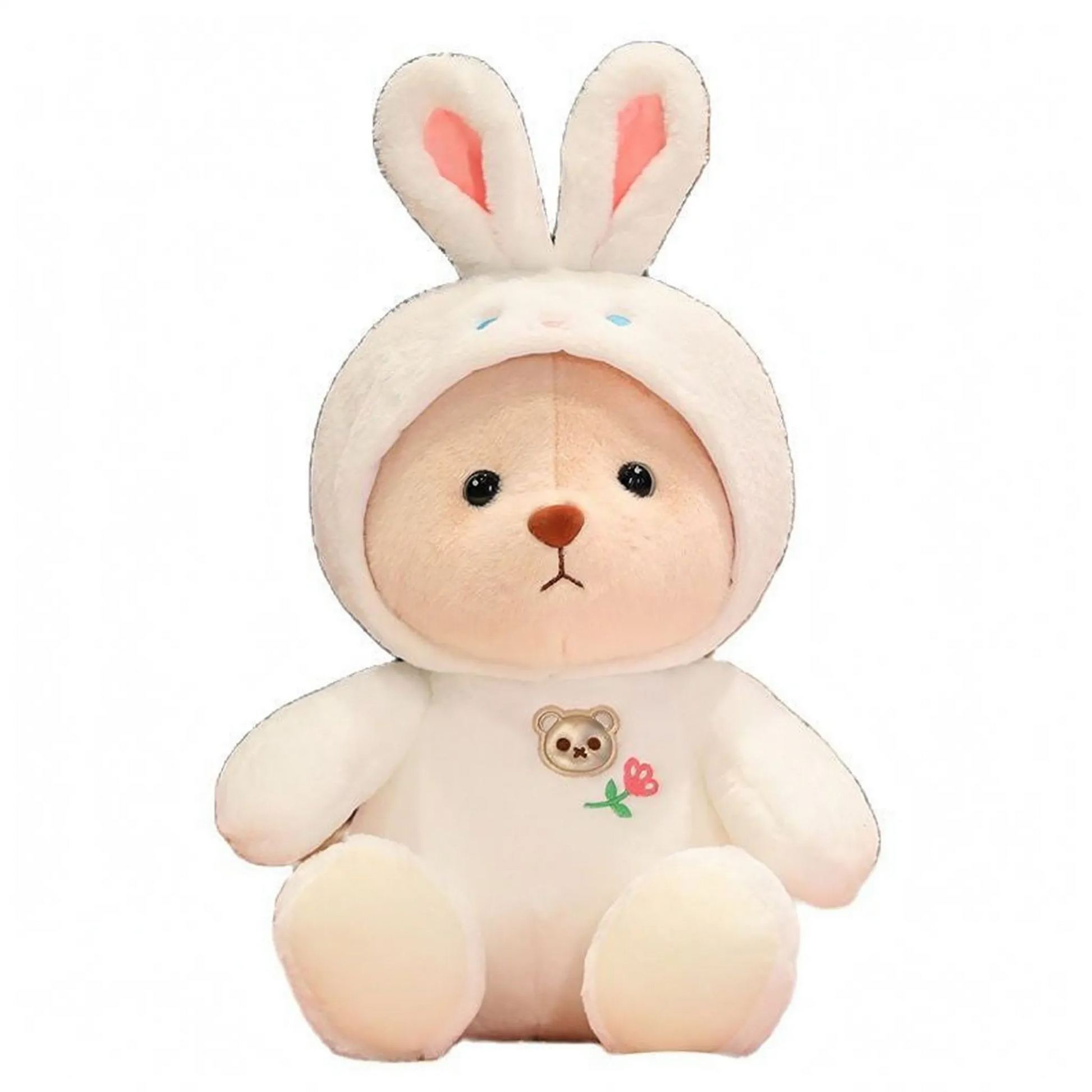 2-in-1 Teddybeerknuffel - Transformeerbaar Knuffeldier Speelgoed