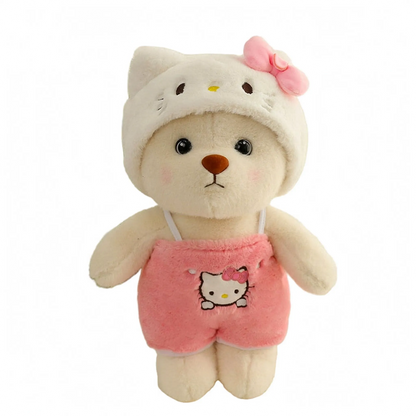 2-in-1 Teddybeerknuffel - Transformeerbaar Knuffeldier Speelgoed