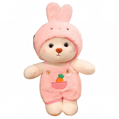 2-in-1 Teddybeerknuffel - Transformeerbaar Knuffeldier Speelgoed