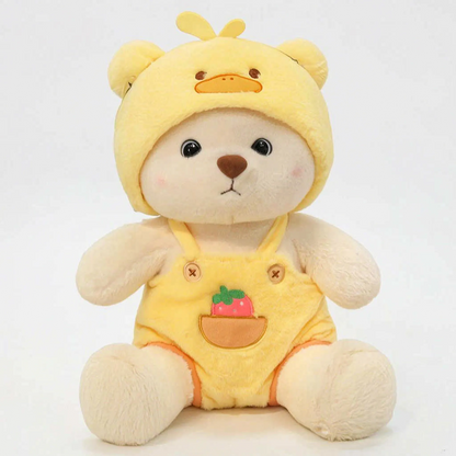 2-in-1 Teddybeerknuffel - Transformeerbaar Knuffeldier Speelgoed