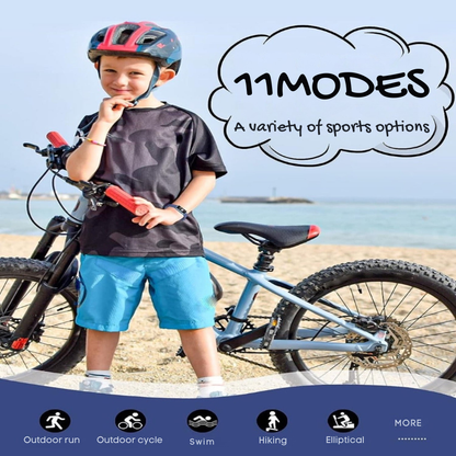 Fitnesstracker Kinderen - Stappenteller en Hartslag Sporthorloge