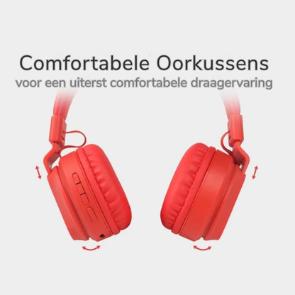 Kinderhoofdtelefoon – Bluetooth Hoofdtelefoon Met Ruisonderdrukking