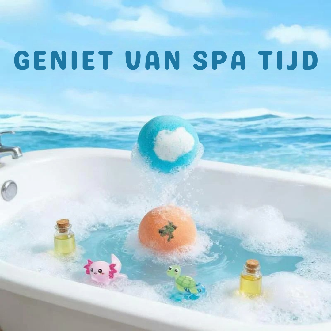 Badbruisballen met Speelgoed Binnenin – Set Badbruisballen met Verrassing