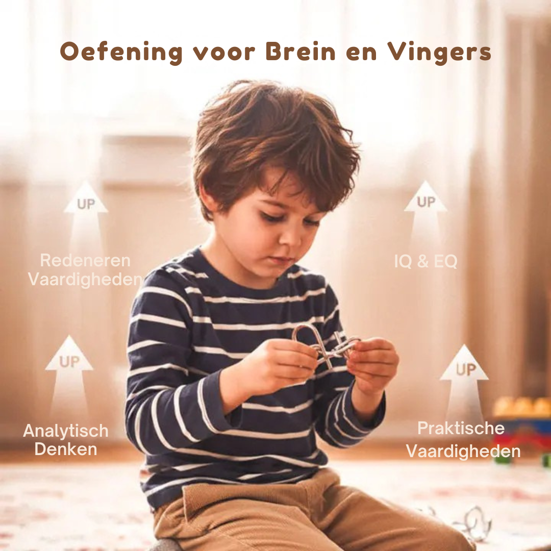 Metalen Breinbreker Puzzels - Draadpuzzel voor Kinderen