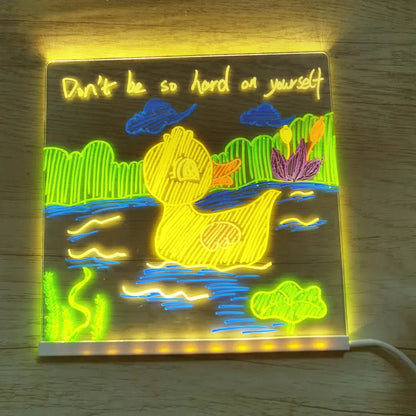 LED Tekenbord – Lichtgevend Schetsbord Voor Kinderen