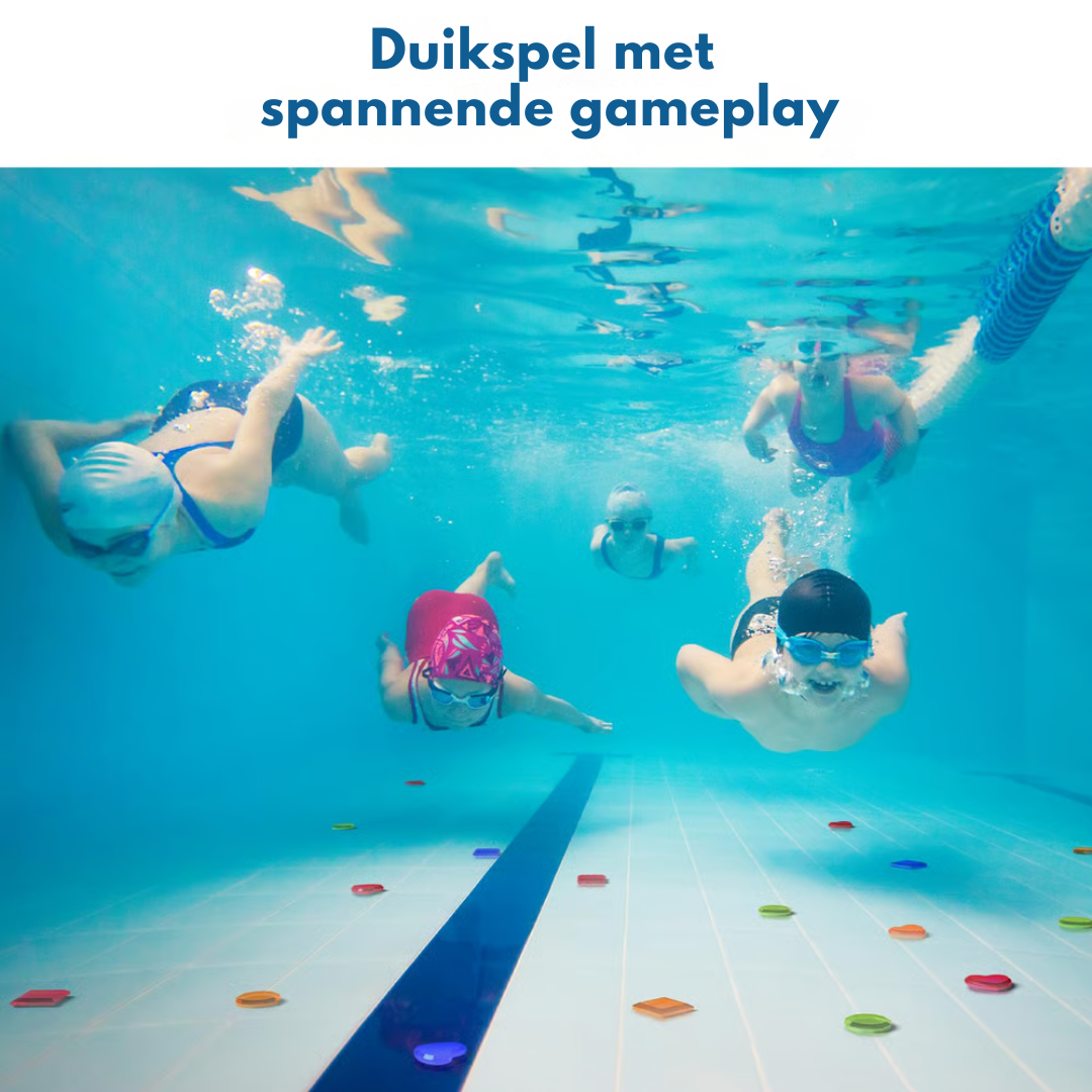Zoek en Spetter Spel - Duik- en Zoekspel voor Kinderen in het Zwembad