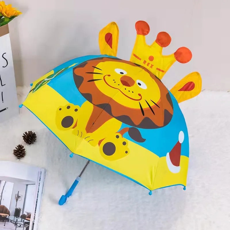 3D Kinderparaplu – Dieren Cartoon Paraplu