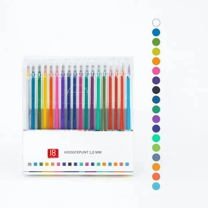 Glitter Gelpennen - Set van Sprankelende Gelpennen voor Kinderen