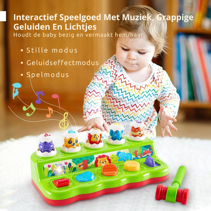 Dierenslaanspeelgoed – Whack-a-Dier Pop-up Spel Met Muziek