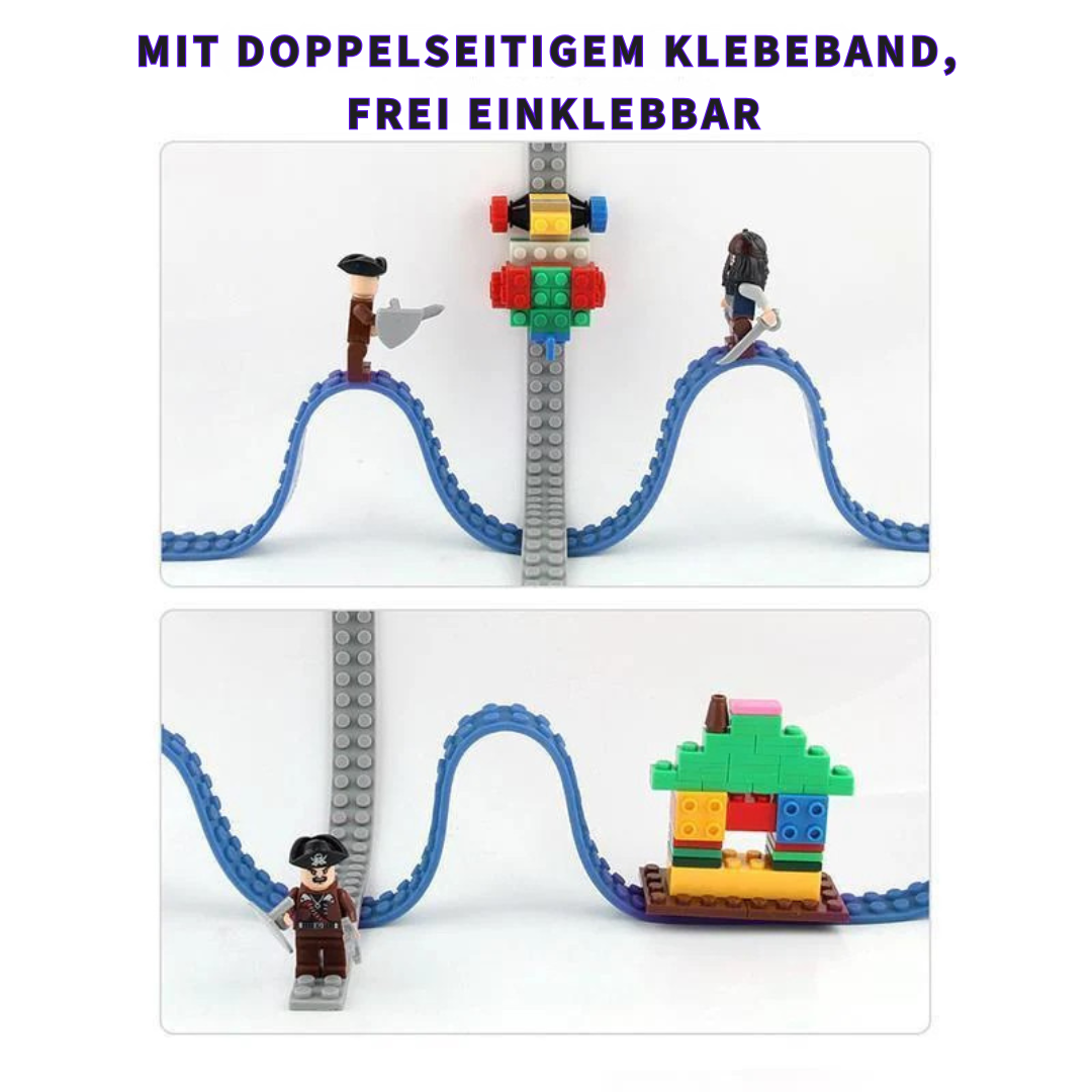 Bouwblokken Tape – Flexibele Kleverige Speelgoed Blokken Tape Voor Kinderen