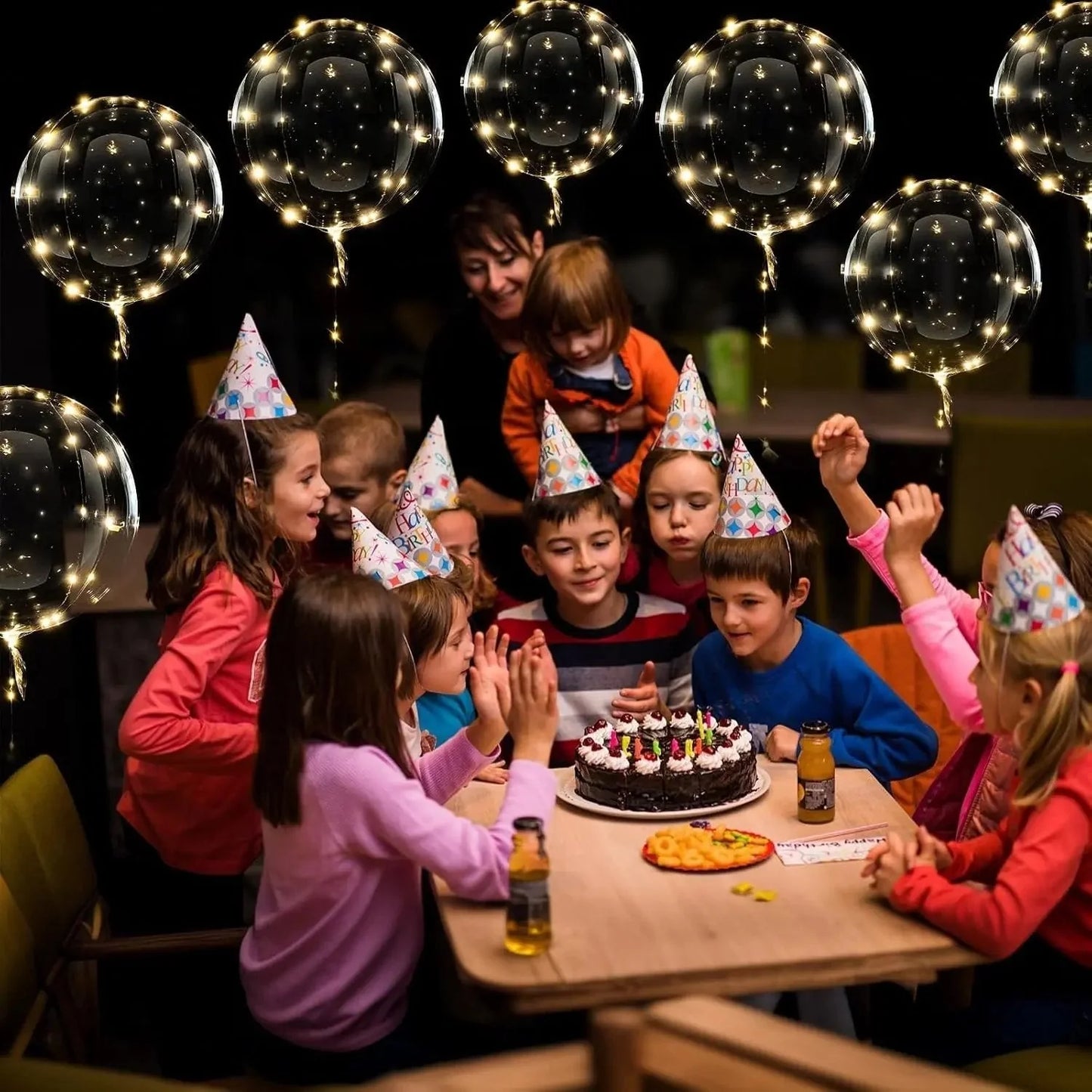 LED Bobo Ballonnen - Lichtgevende Sprookjeslicht Ballonnen