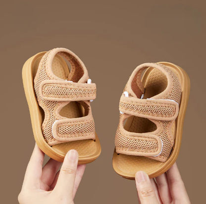 Kinder Sandalen – Mesh Klittenbandsandalen Voor Peuters Voor De Zomer