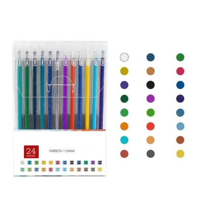 Glitter Gelpennen - Set van Sprankelende Gelpennen voor Kinderen