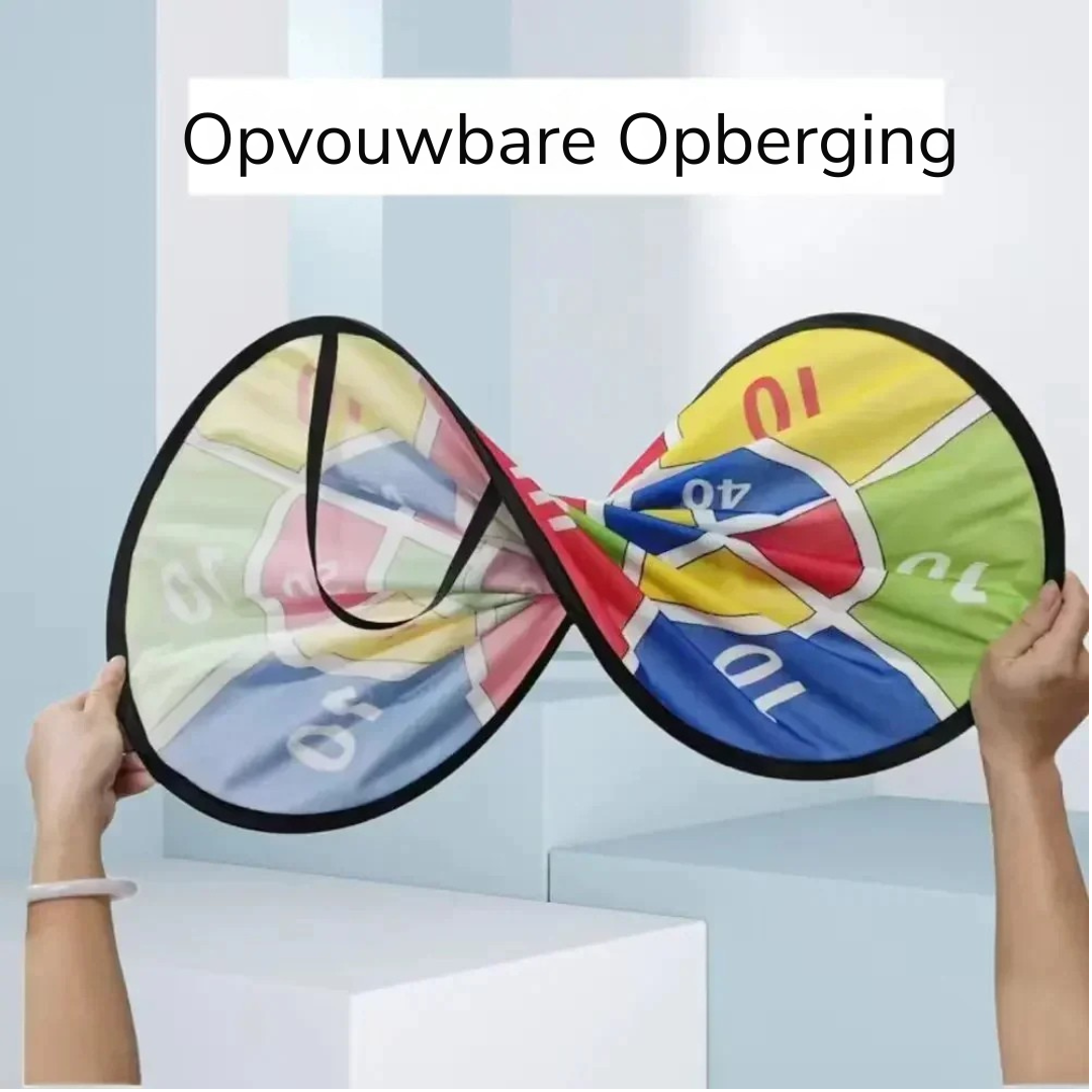 Dartbord Met Kleefballen – Opvouwbare Dartbordset Voor Kinderen