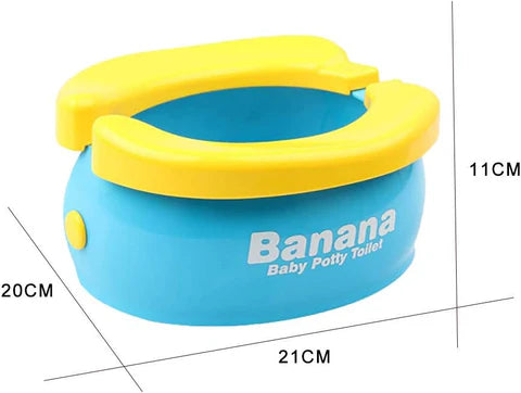 Opvouwbaar Reis Potje – Draagbaar Reis Bananenpotje