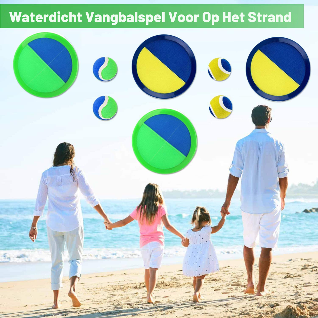 Vang- en Werpspel - Klittenband Vangbal Set Buitenspeelgoed Kinderen