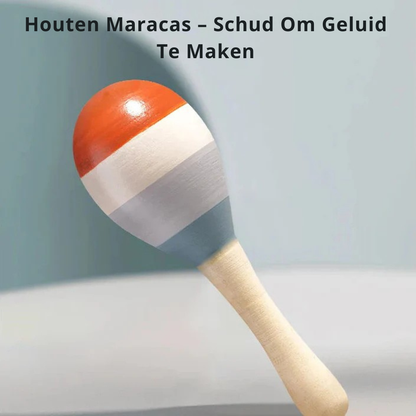 Houten Montessori Instrumenten – Muzikale Speelset Voor Kinderen