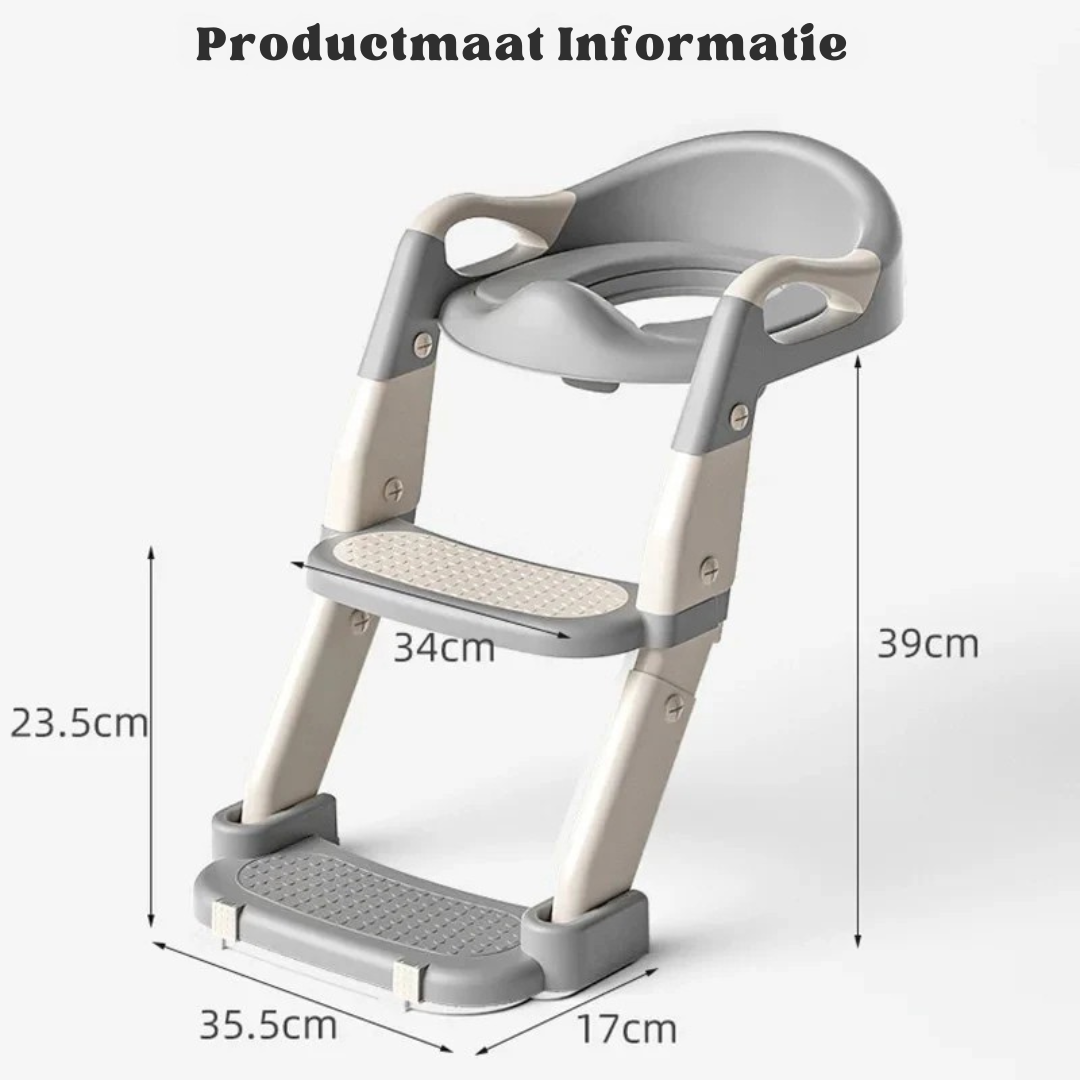 Opvouwbare Zindelijkheidstrainingsstoel – Draagbare Toilettrainer Met Trapjes