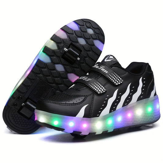 Schoenen Met Wieltjes – Lichtgevende Rolsneakers Voor Kinderen