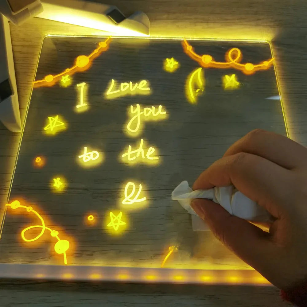 LED Tekenbord – Lichtgevend Schetsbord Voor Kinderen